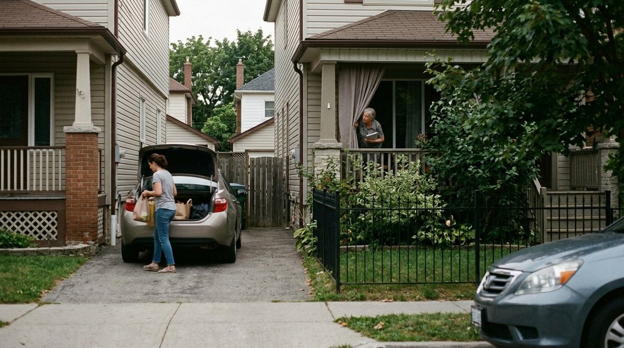 Família percebe que vizinha registra horários de quem entra e sai da casa e repassa informações para outros moradores; situação piora quando detalhes de visitas noturnas começam a circular na rua
