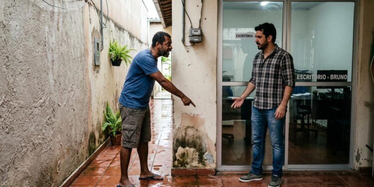 infiltração entre vizinhos