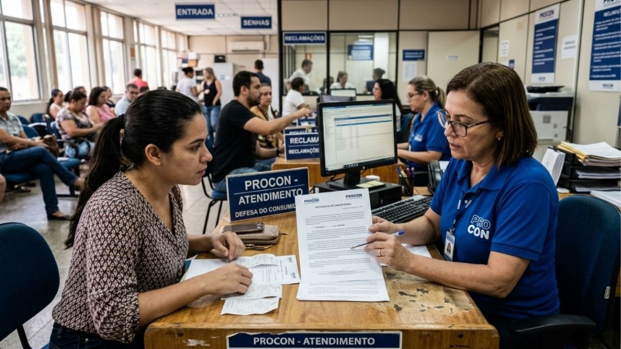 Cliente compra carro seminovo em concessionária, o motor funde 45 dias após a entrega e a loja se recusa a pagar o conserto alegando que a garantia era apenas para o câmbio; o Procon intervém e esclarece que o Código de Defesa do Consumidor garante cobertura integral por 90 dias