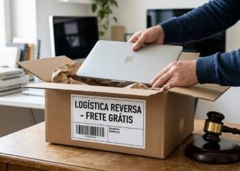 Cliente compra notebook de R$ 4 mil pela internet, pede devolução em 3 dias e loja é obrigada por lei a aceitar o produto sem cobrar o frete