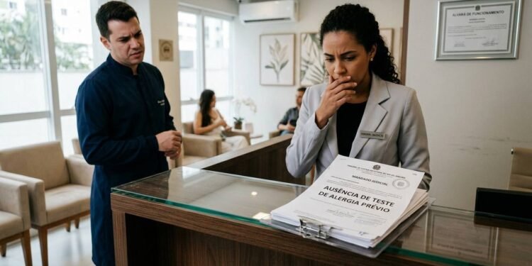 Cliente sofre reação alérgica grave após micropigmentação sem teste prévio e clínica é condenada a pagar R$ 15 mil por falha na informação