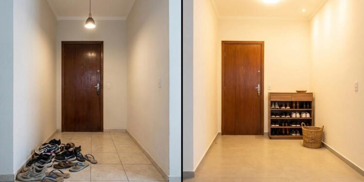 Feng Shui na porta de entrada