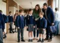 Pais encomendam uniforme escolar personalizado para três filhos antes do início das aulas e descobrem na primeira semana que fornecedor utilizou tecido diferente do aprovado pela escola