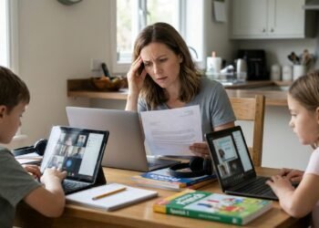Pais pagam um ano antecipado de curso de idiomas para dois filhos e escola anuncia mudança para aulas exclusivamente online poucas semanas depois do início das turmas