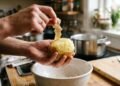 Este método deixa a casca da batata mais fácil de retirar e funciona especialmente bem em receitas cozidas
