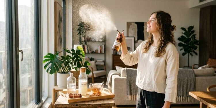 Diluir amaciante concentrado em álcool 70%: a receita caseira de R$ 3 reais para deixar a casa inteira perfumada como loja de shopping por 48 horas