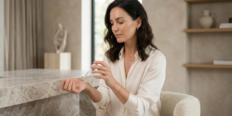 Perfumes de pele viram tendência de elegância discreta: as fragrâncias intimistas que não projetam na sala mas deixam um aroma irresistível