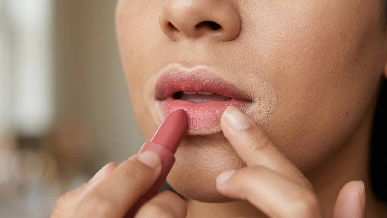 Lábios esfumados das coreanas sem gastar nada: o truque com batom comum e corretivo para criar o efeito blurring em minutos