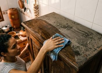 lugares esquecidos na faxina