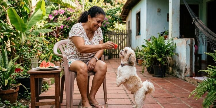 A melancia contém grande quantidade de água e pode funcionar como um pequeno petisco em dias quentes