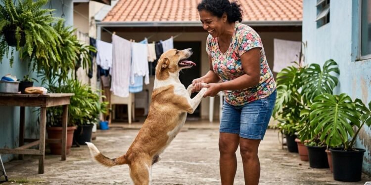 A PDSA recomenda apoiar cabeça, pescoço, costas e pelve ao movimentar um animal machucado, justamente para manter o corpo mais estável durante o transporte.