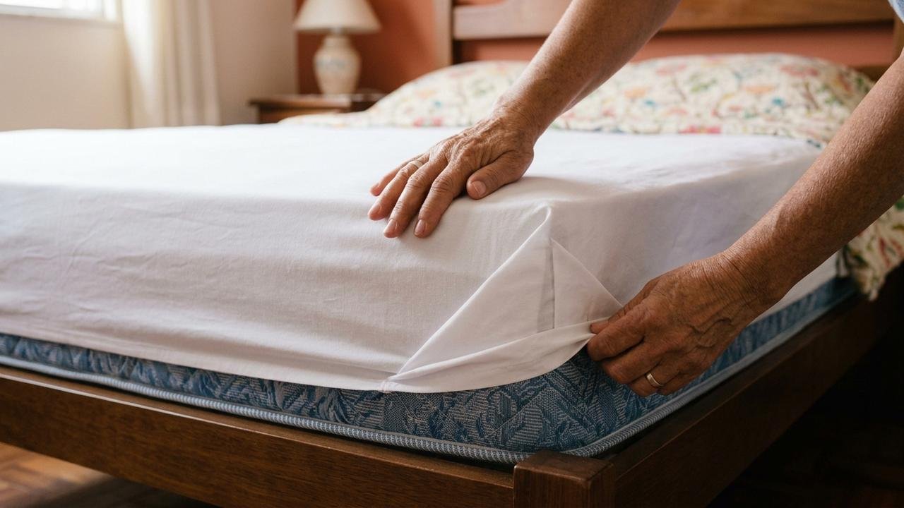 cama com cara de hotel