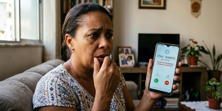 golpe da falsa ligação bancária