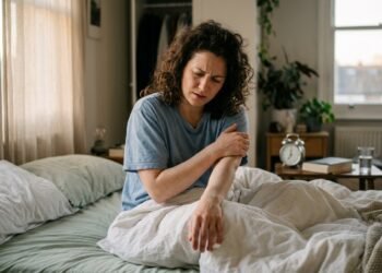 O que significa quando a mão fica dormente depois de dormir sobre ela?