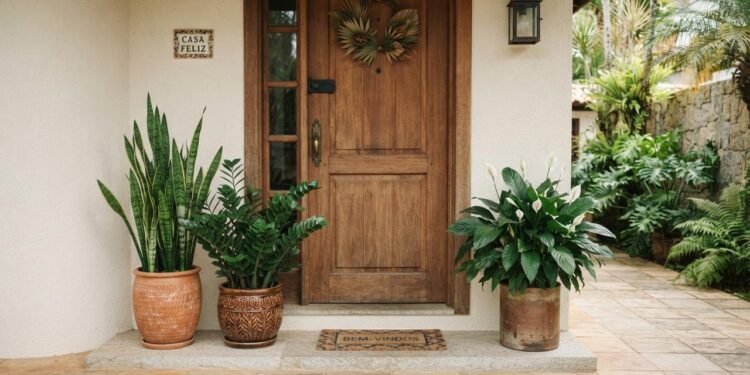 Por isso, uma entrada limpa, organizada e desimpedida seria importante para permitir uma circulação considerada favorável da energia pelo restante da casa.