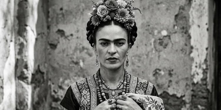 A citação do dia de Frida Kahlo: "Pés, para que os quero, se tenho asas para voar?"