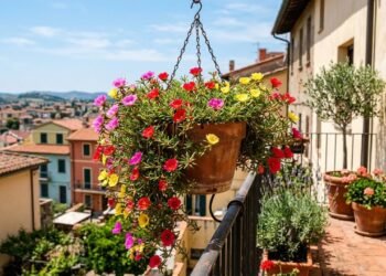 Ela cresce em vasos suspensos, ocupa pouco espaço e enche a varanda de flores: a planta ideal para semear na primavera
