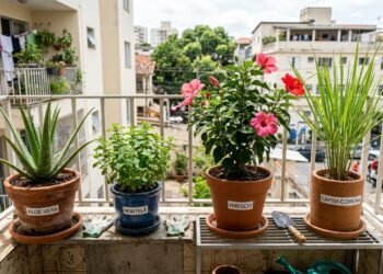 Não tem quintal? Estas 10 plantas podem ser cultivadas em vasos e se adaptam a diferentes espaços de uma varanda