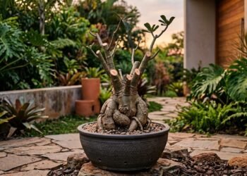 poda da rosa-do-deserto