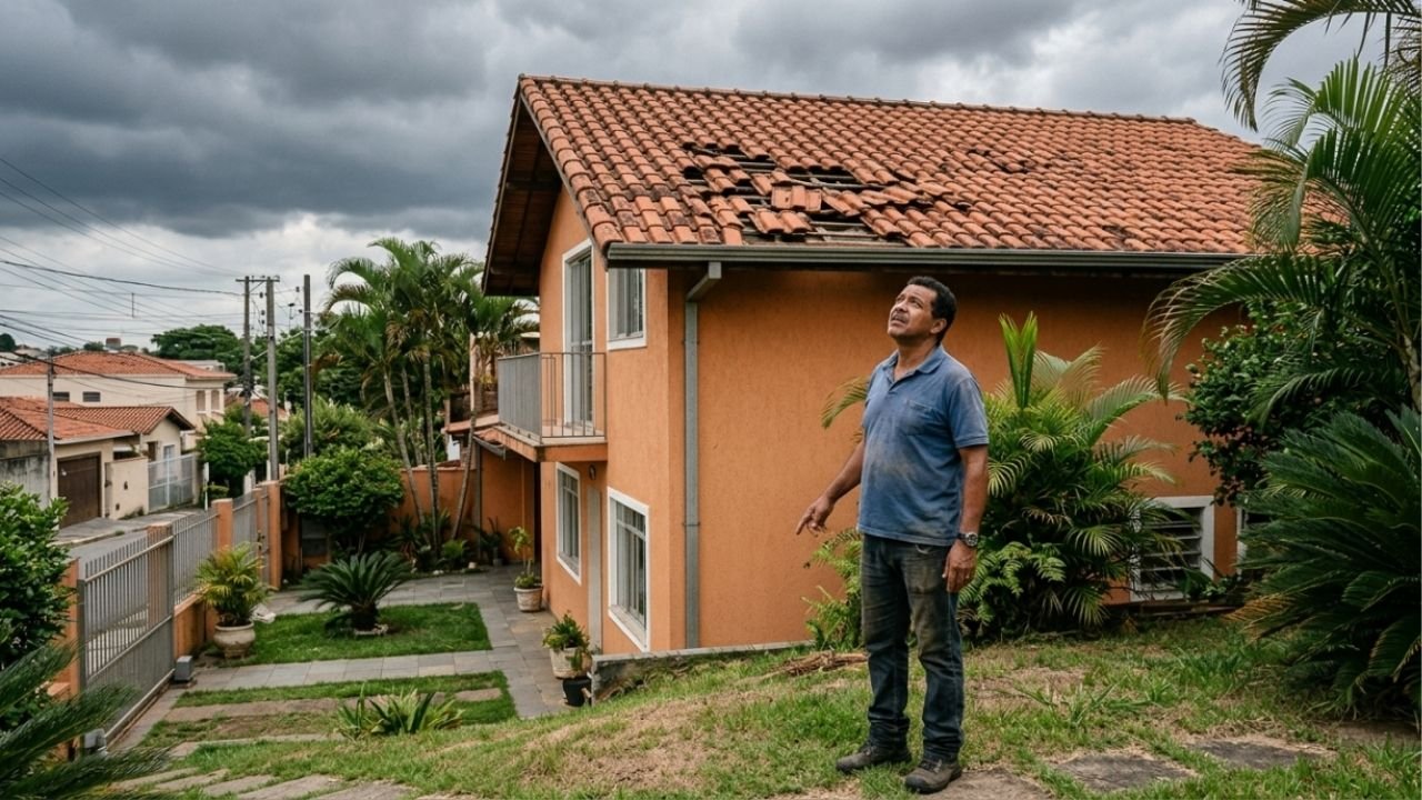 Quais são os 3 sinais de que o telhado precisa de manutenção antes da chuva?