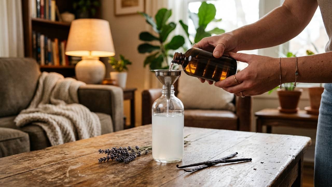 Diluir amaciante concentrado em álcool 70%: a receita caseira de R$ 3 reais para deixar a casa inteira perfumada como loja de shopping por 48 horas
