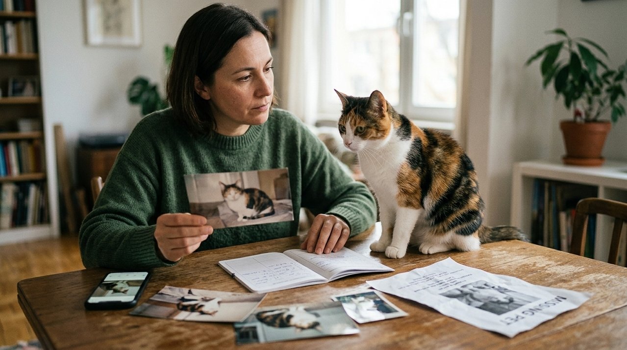Família adota gato encontrado na rua, cuida do animal por quase dois anos e antigo tutor aparece após reconhecer uma foto nas redes sociais e pede o animal de volta
