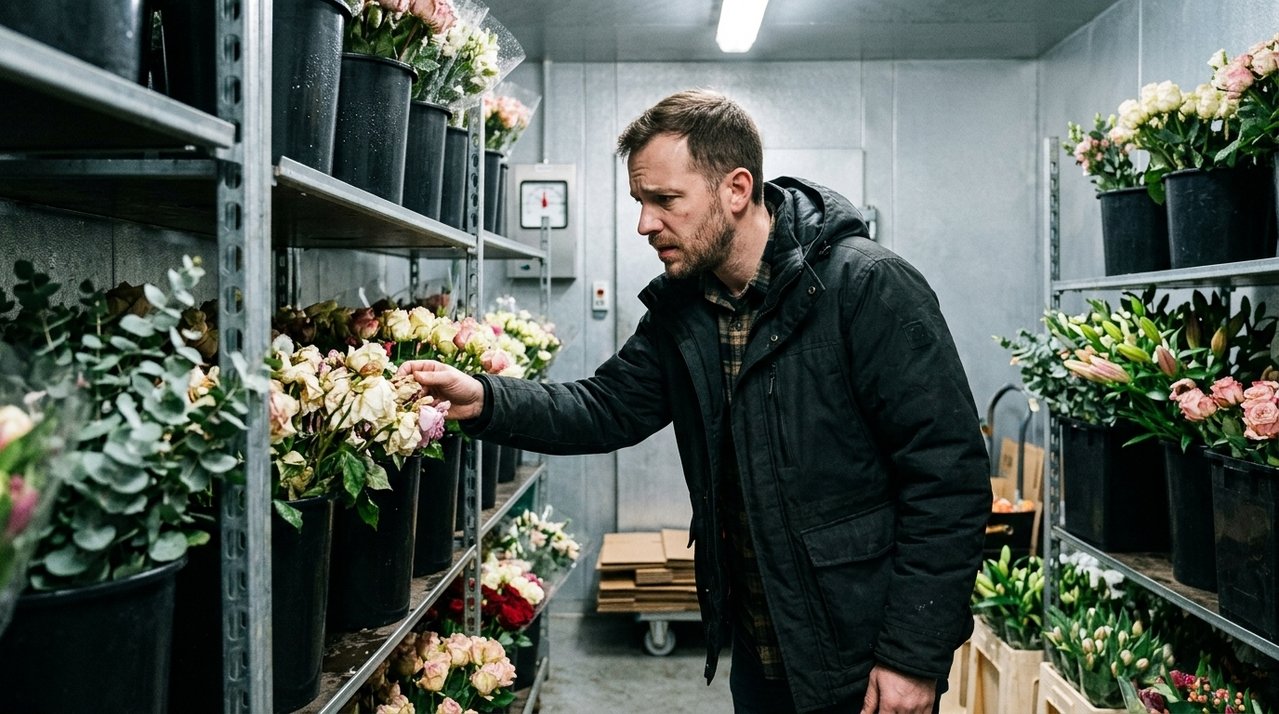 Produtor de flores prepara encomenda para casamento com mais de 2 mil unidades e perde parte da produção após câmara refrigerada parar de funcionar na véspera da entrega