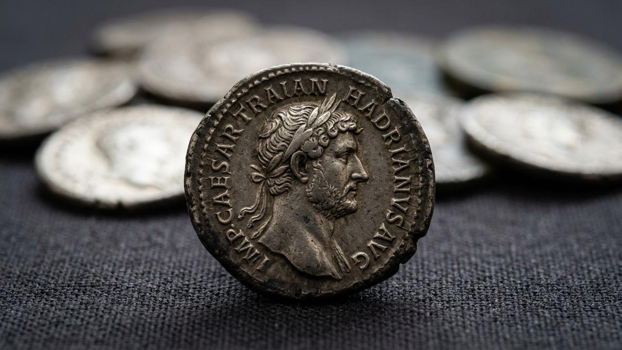 moedas romanas