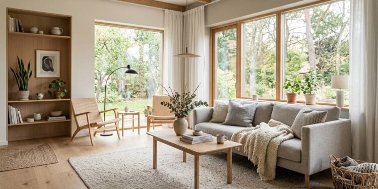 Adeus ambientes escuros e pesados: a nova técnica do estilo escandinavo com paleta neutra e têxteis que ampliam a luz da casa