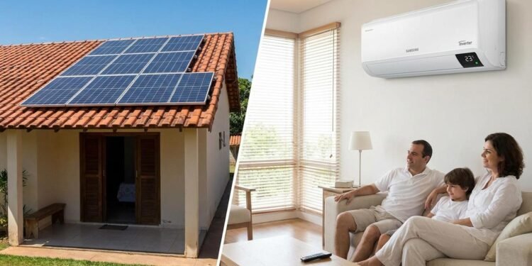 Dois painéis de 550 W somam 1,1 kWp de potência nominal, mas isso não significa que entregarão 1.100 W continuamente