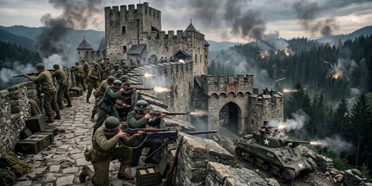 A batalha surreal em que tropas americanas e soldados alemães se uniram para lutar lado a lado contra a temida SS na Segunda Guerra Mundial