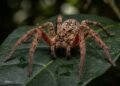 A postura de intimidação e a potência do veneno da aranha-armadeira que revelam um dos maiores interesses médicos da ciência