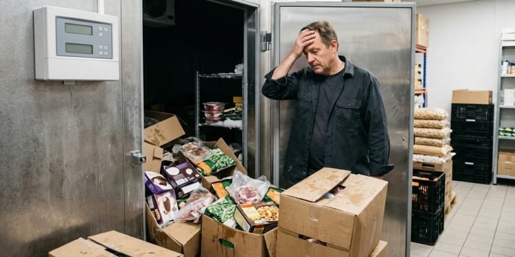 Dono de mercado instala câmara frigorífica de R$ 75 mil e perde estoque de congelados durante a madrugada, depois que sistema de alarme deixa de enviar aviso de aumento de temperatura