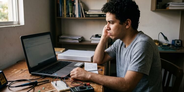 Aluno paga R$ 21 mil por curso profissionalizante com aulas práticas em laboratório, mas instituição troca boa parte da formação por conteúdo remoto depois que turma já começou