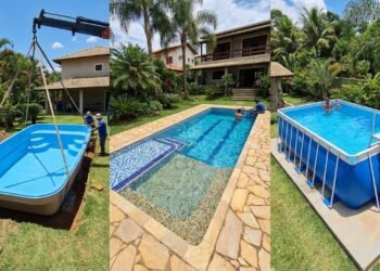 Qual o melhor material para construir uma piscina em 2027: fibra de vidro, concreto ou lona?