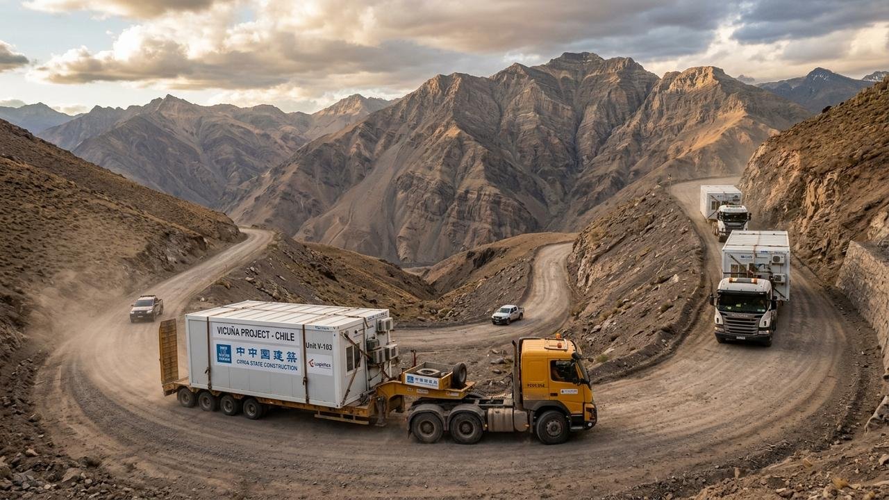 construção modular nos Andes