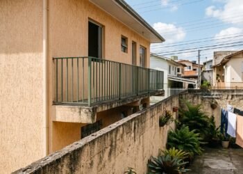 Vizinho constrói sacada no 2º andar voltada para o quintal ao lado sem respeitar a distância mínima de 1,5 metro e invade a privacidade da família