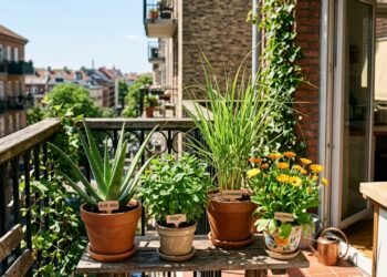 5 plantas medicinais que cabem em vasos pequenos e transformam a varanda do apartamento em uma farmácia natural