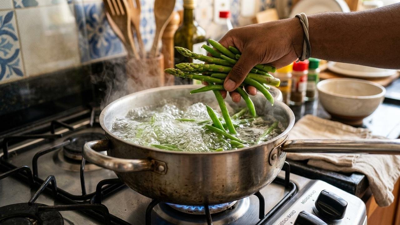 bicarbonato para cozinhar verduras