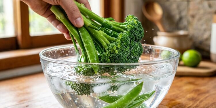 bicarbonato para cozinhar verduras