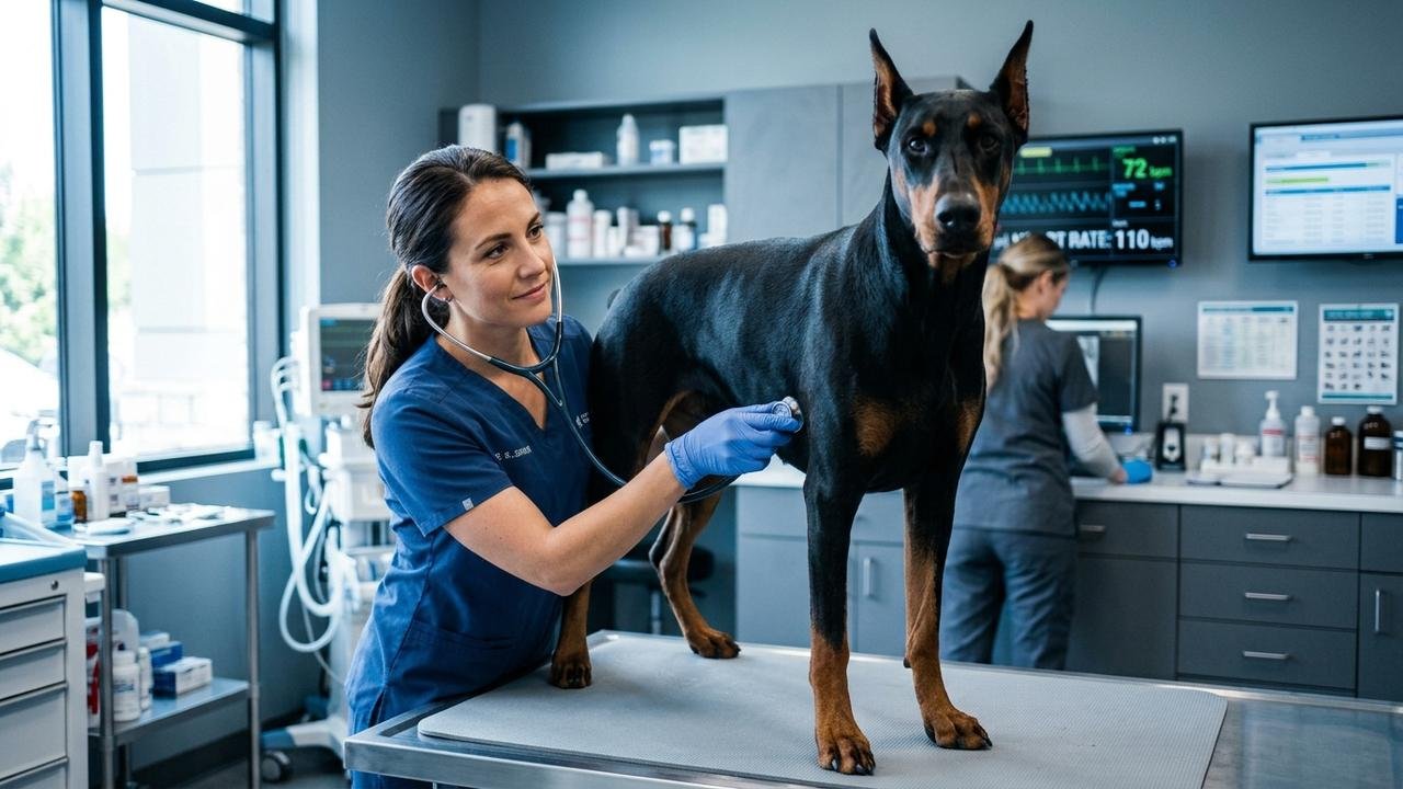 doença cardíaca canina