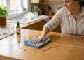Pano de malha, pano de microfibra e pano compacto: qual o melhor para limpar a mesa após as refeições