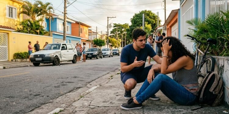 O fato de o portão pertencer a um imóvel particular não significa que sua movimentação possa ocupar livremente o passeio público. // Imagem ilustrativa gerada por IA para representar a situação descrita no texto; pessoas, locais e elementos visuais não correspondem necessariamente aos reais