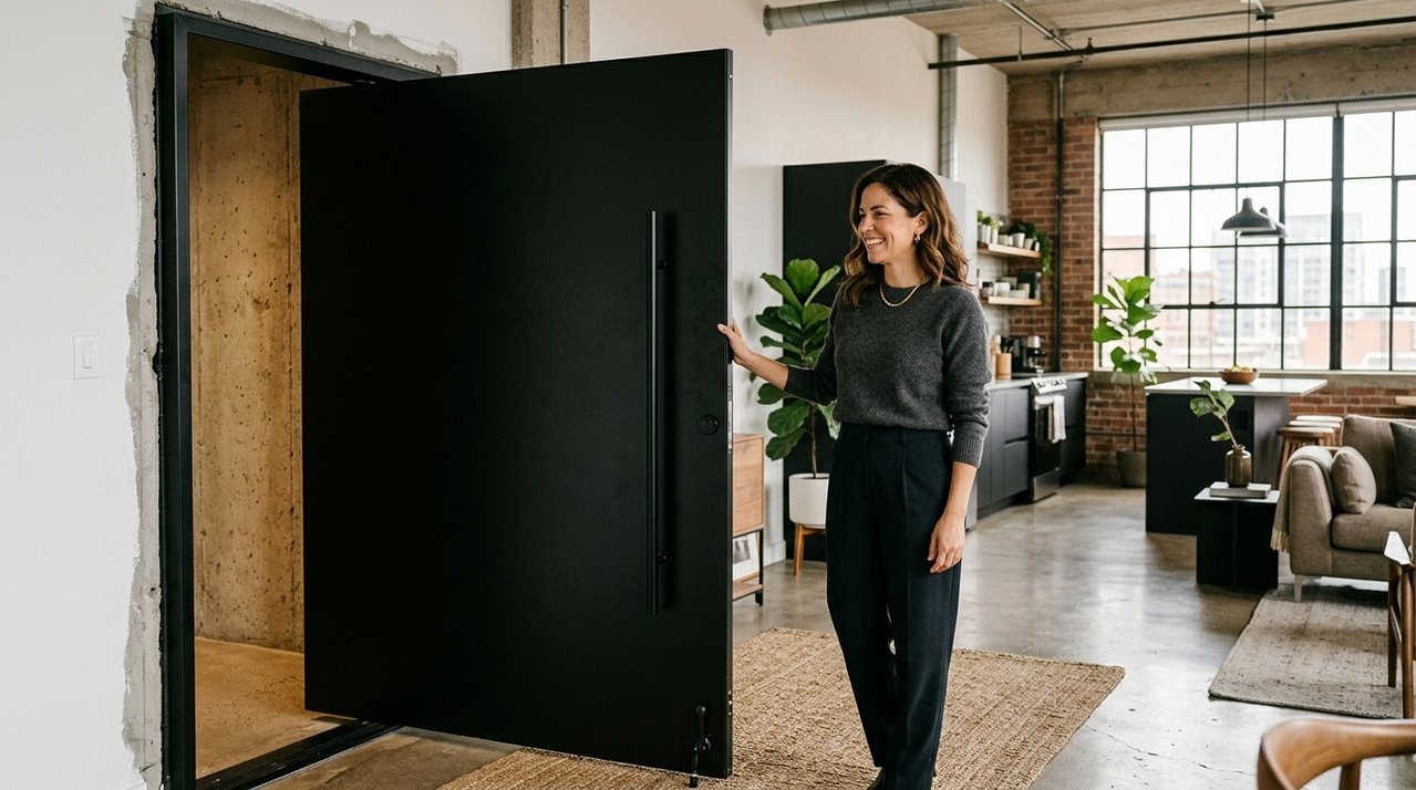 Moradora troca a porta de entrada do apartamento por um modelo maior e mais moderno sem consultar ninguém, condomínio determina a retirada e ela descobre que até alterações feitas dentro da própria unidade podem atingir elementos considerados parte da fachada