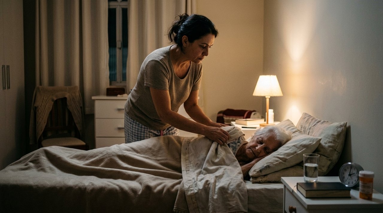 Empregada passa a dormir na casa dos patrões duas noites por semana para acompanhar idosa e rotina vira permanente durante quase três anos; conflito surge quando família continua tratando o período noturno como simples favor