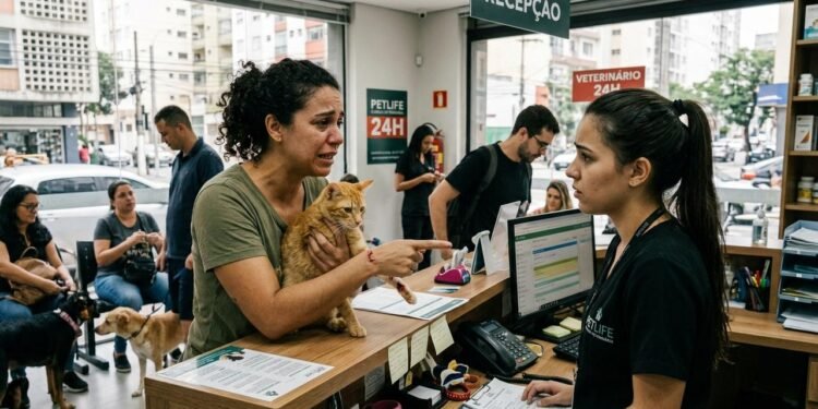 Isso não significa que qualquer lesão encontrada no animal resulte automaticamente em indenização. // Imagem ilustrativa gerada por IA para representar a situação descrita no texto; pessoas, locais e elementos visuais não correspondem necessariamente aos reais