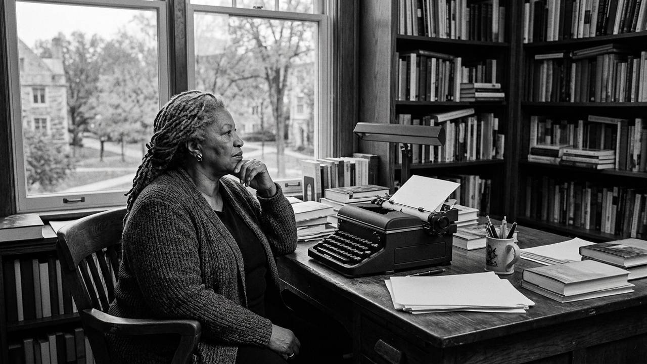 A frase de Toni Morrison sobre o peso do passado: "Se você quer voar, tem que abrir mão das merdas que te pesam."