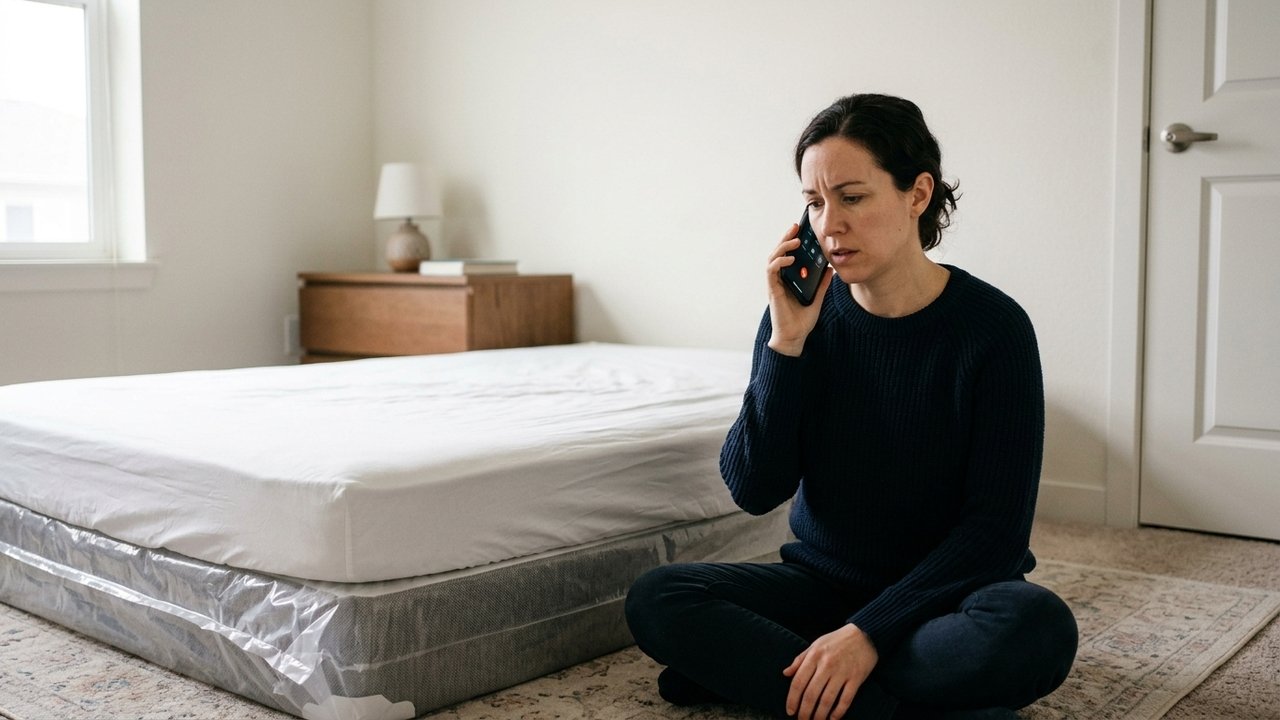 Ela esperou 8 meses pela cama que já havia comprado