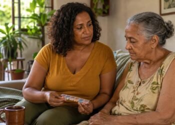 A psicologia diz que a parte mais difícil de ver seus pais envelhecerem não é a sua idade, é perceber que se tornou de repente a pessoa mais forte da família