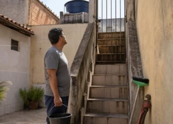 Acesso temporário à caixa-d’água pode ser exigido com aviso prévio.